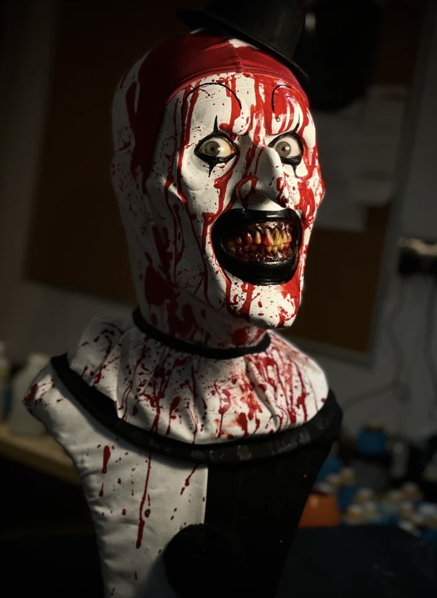 Bloody Art The Clown Bust